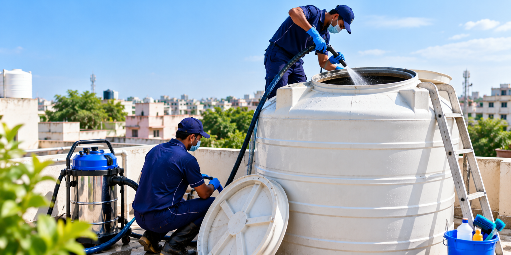 BN Water Tank Cleaning